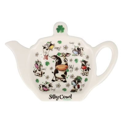 Silly Cows Teabag Holder